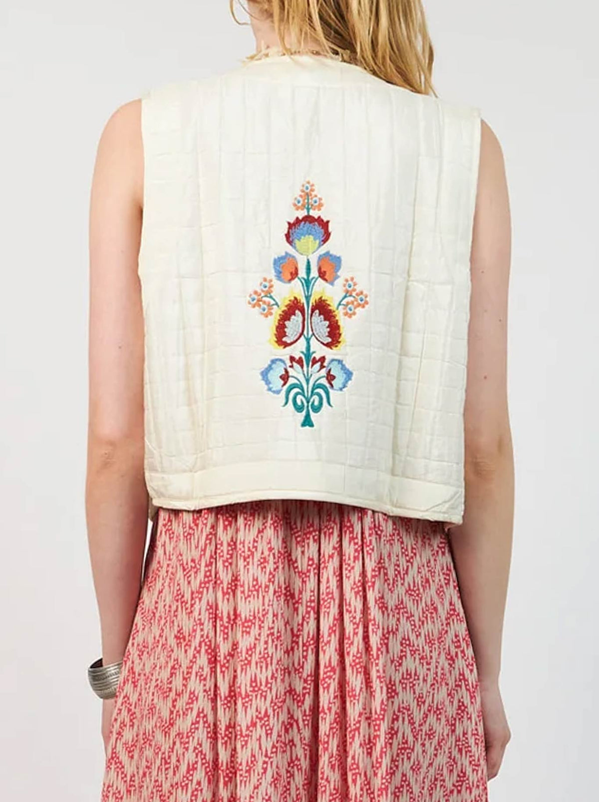 LOLLYS LAUNDRY MIST VEST (Creme)
