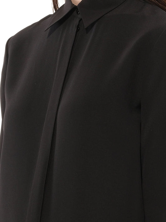 GIVENCHY Long Sleeve Blouse (Black)