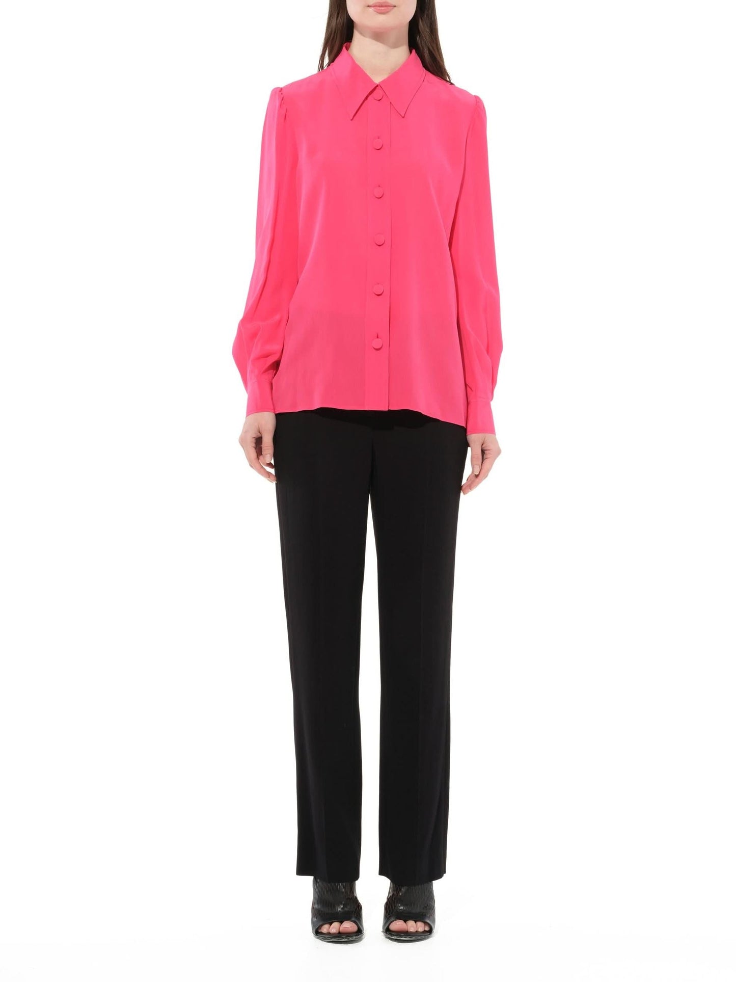 GIVENCHY Long Sleeve Blouse (Pink)