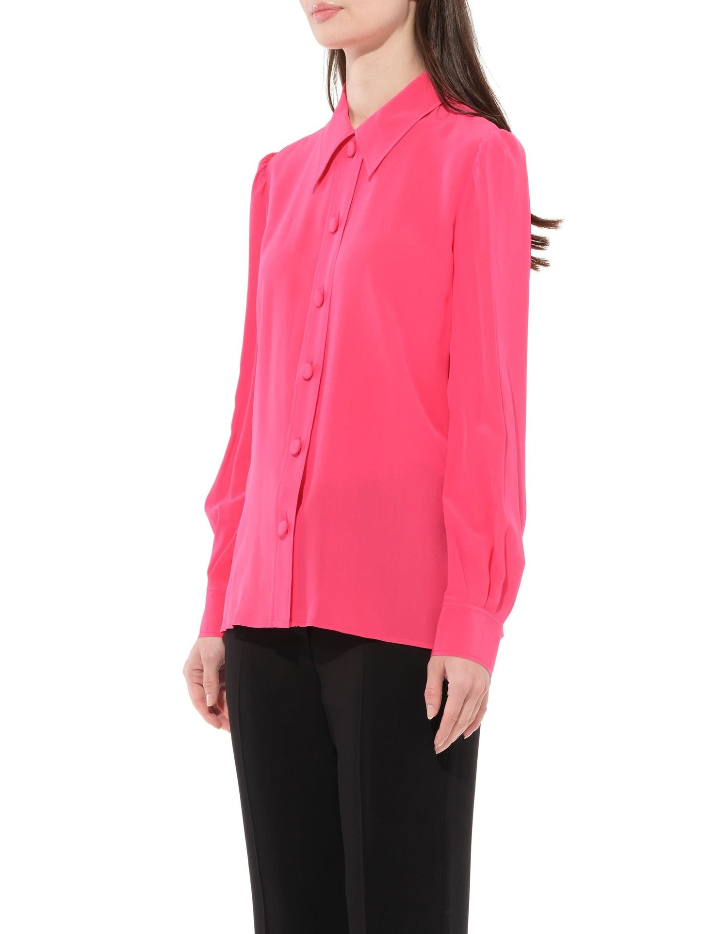 GIVENCHY Long Sleeve Blouse (Pink)