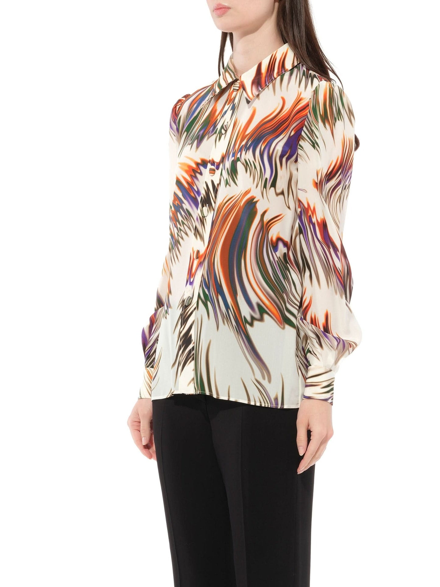 GIVENCHY Long Sleeve Shirt (White)