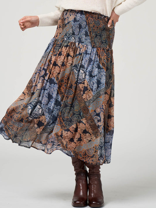 Loobie'S Story Byzantium Skirt (Indigo)