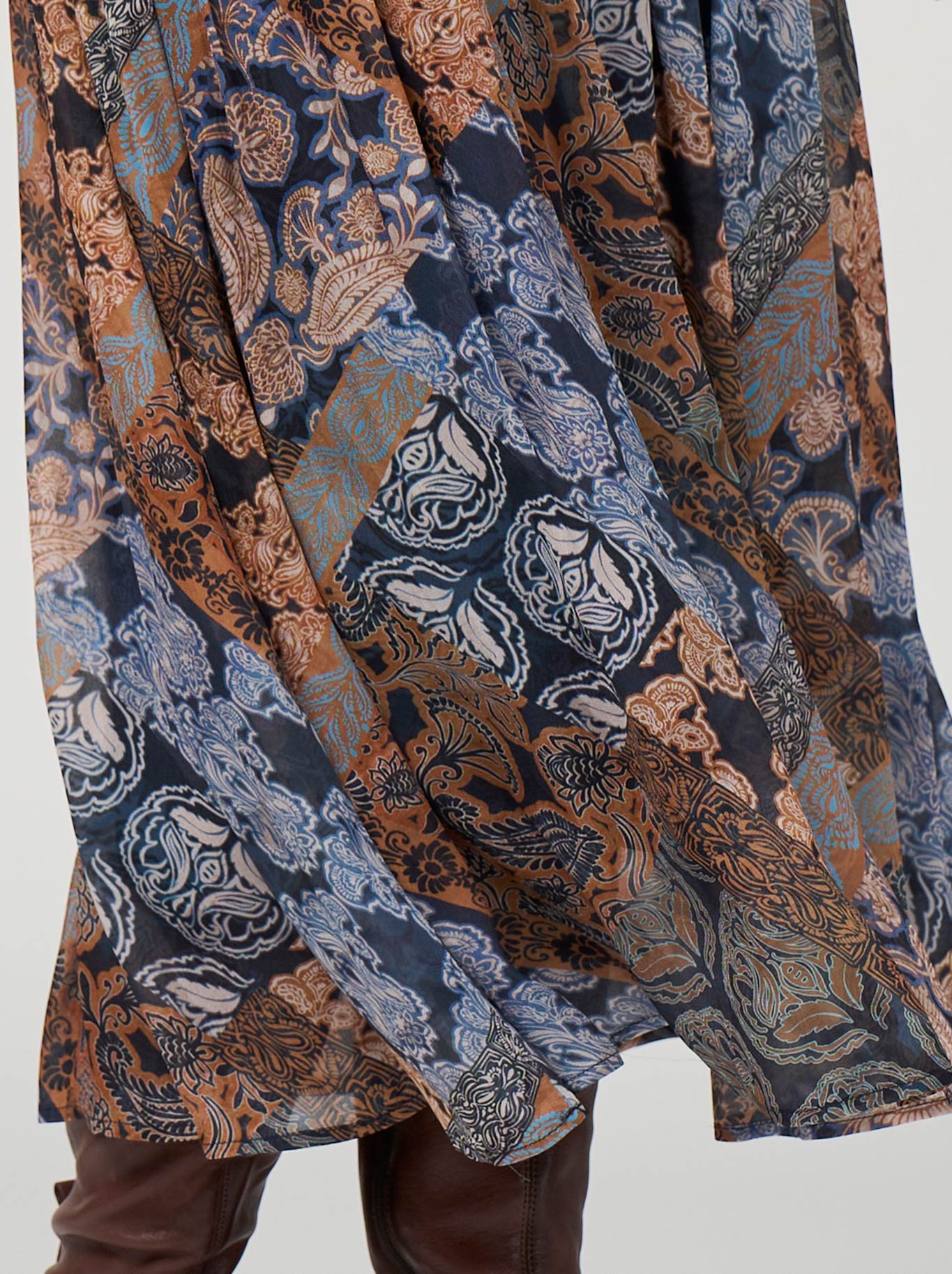 LOOBIE'S STORY BYZANTIUM SKIRT (Indigo)