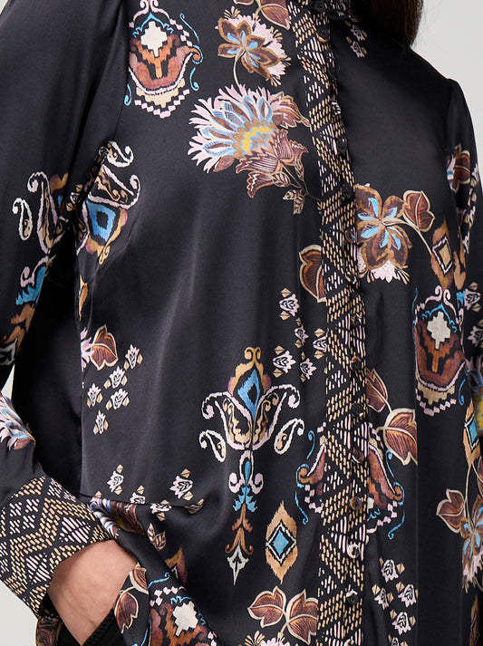 LOOBIE'S STORY GILDED LOTUS SHIRT (Black)