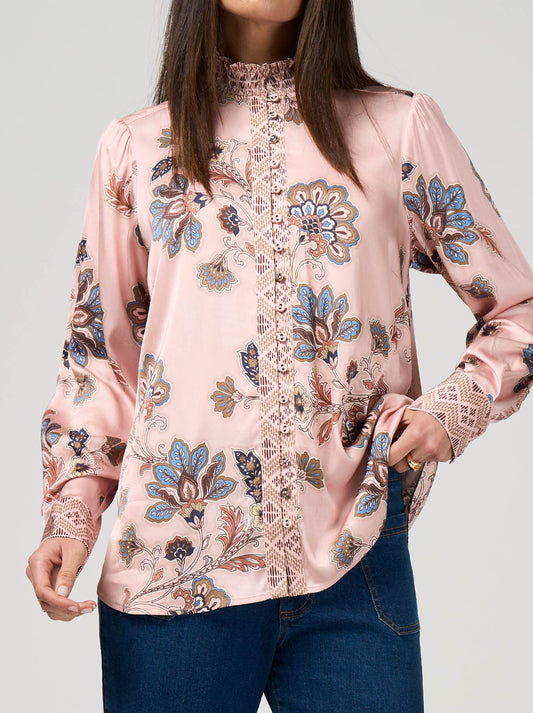 Image of Shirts. Productname: Loobie'S Story Versailles Shirt in Blush colour by brand - Loobies Story