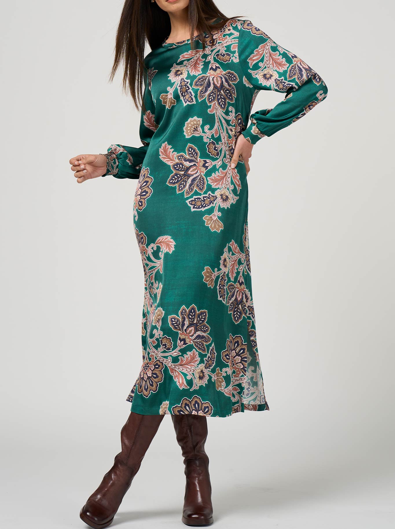 LOOBIE'S STORY VERSAILLES DRESS (Evergreen)