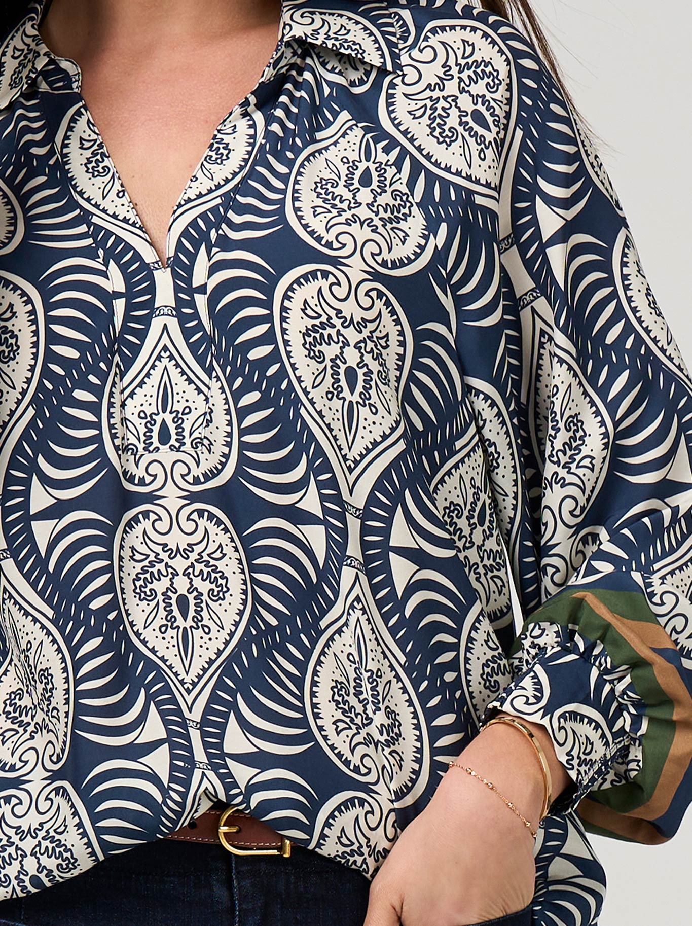 LOOBIE'S STORY OPALINE TOP (Indigo)