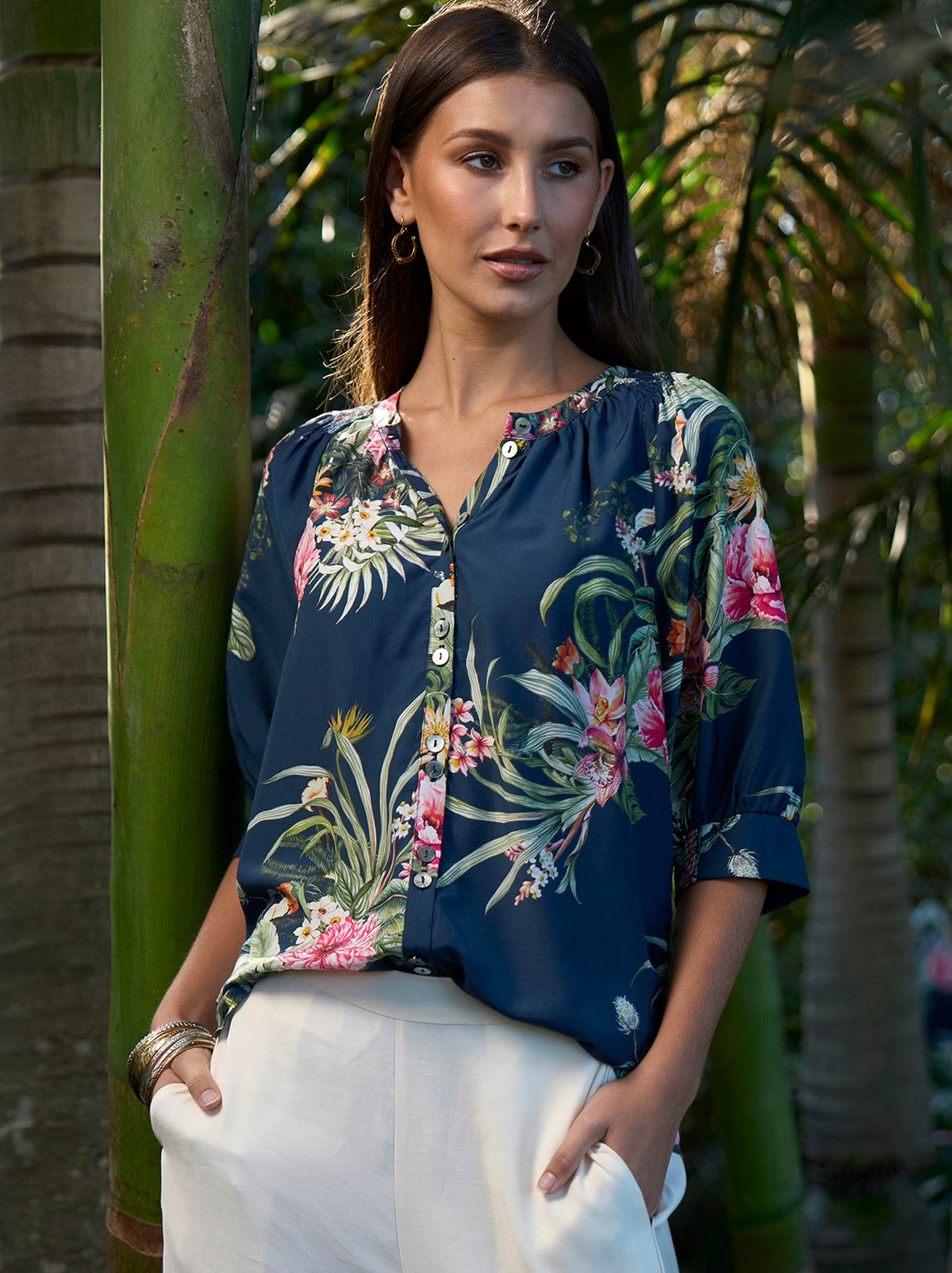 Loobie'S Story Ayana Shirt (Indigo)