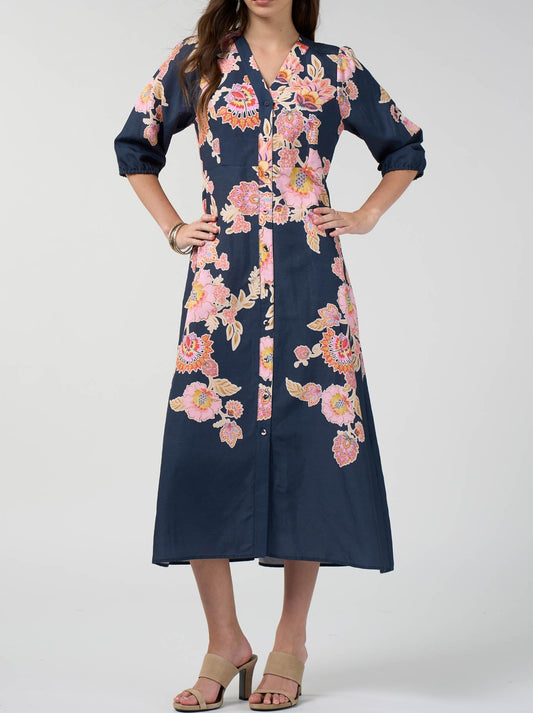 LOOBIE'S STORY MIRISSA SHIRT DRESS (Indigo)