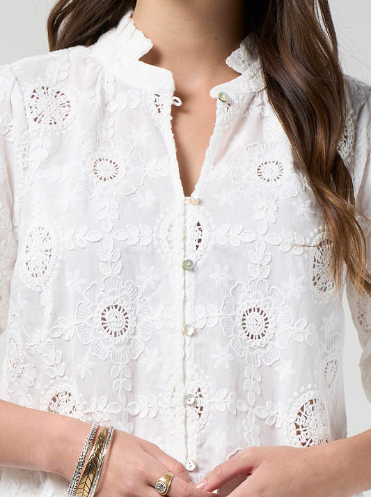 LOOBIE'S STORY ASMITA SHIRT (White)