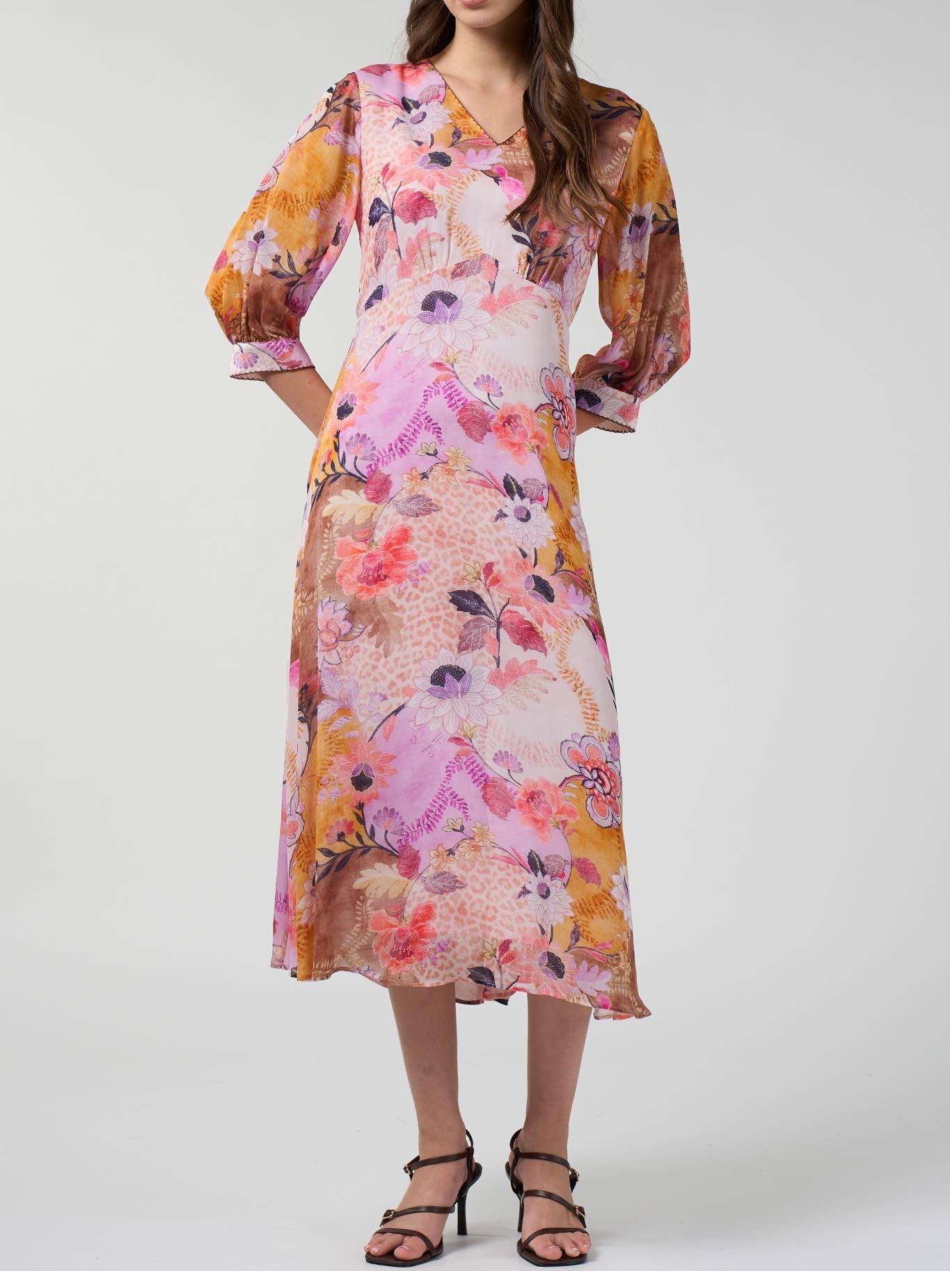 Loobie'S Story Batika Midi Dress (Multi)