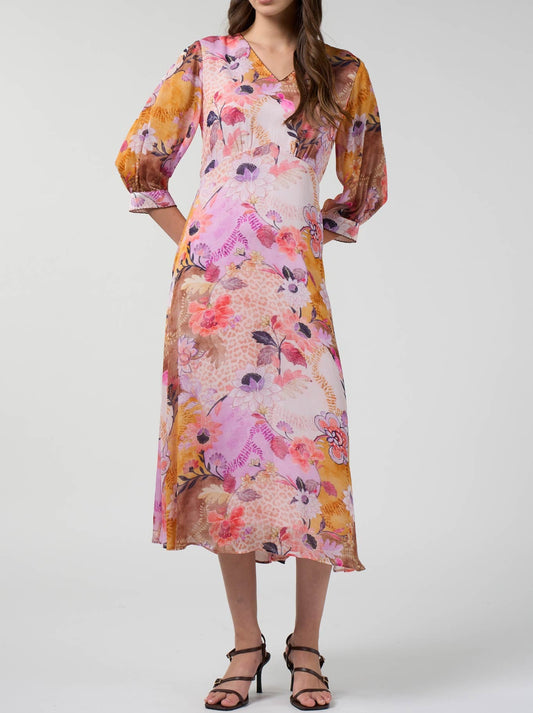 Loobie'S Story Batika Midi Dress (Multi)