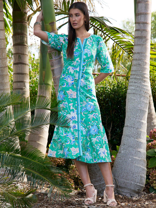 Loobie'S Story Samira Midi Dress (Emerald)
