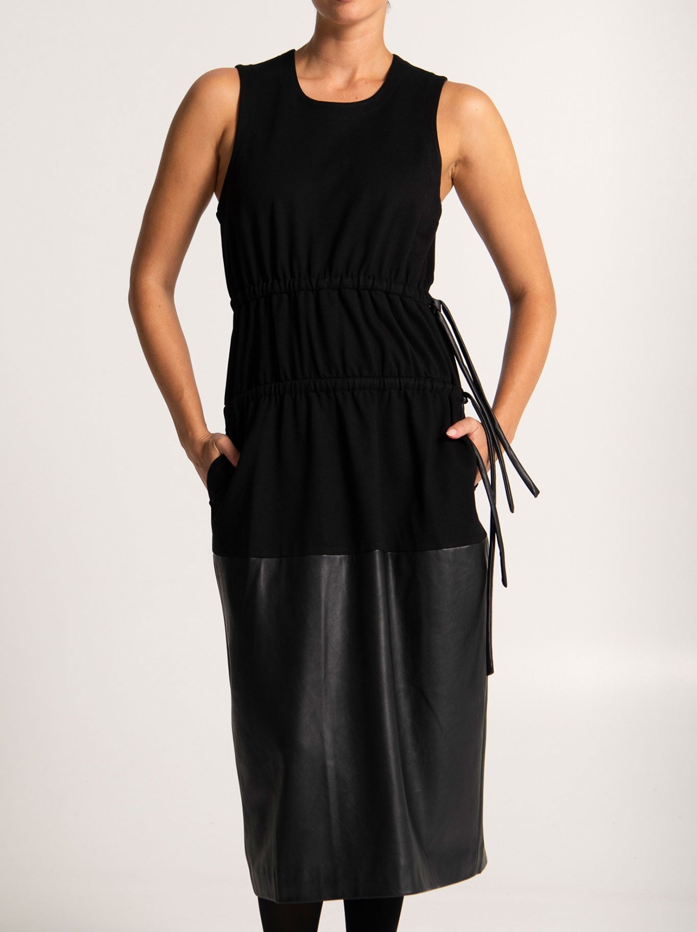 Image of Dresses. Productname: LOUNGE THE LABEL NEVIS DRESS in Black colour by brand - Lounge