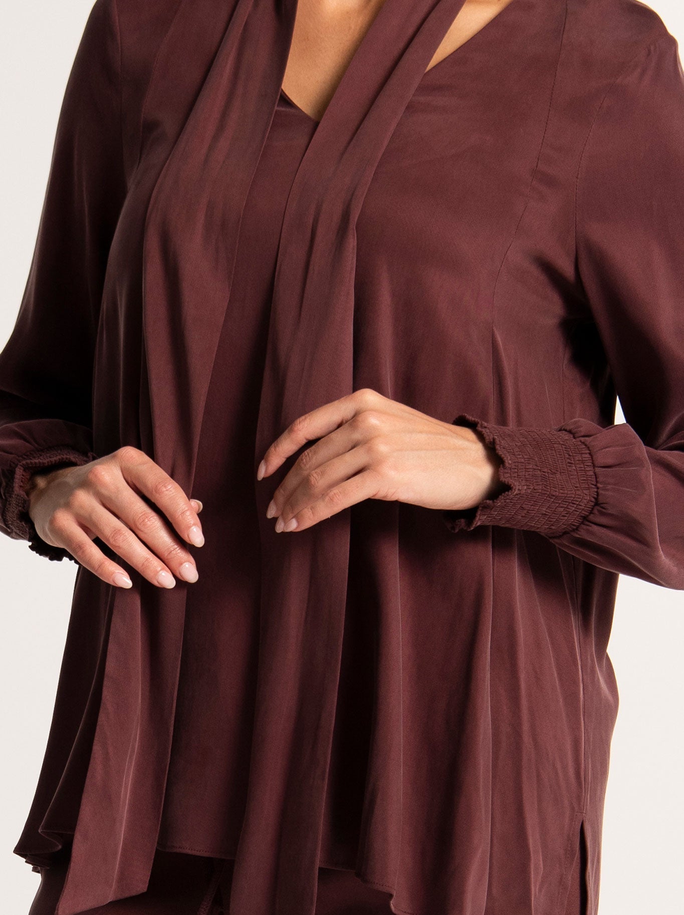 LOUNGE THE LABEL NEGANO TUNIC (Merlot)