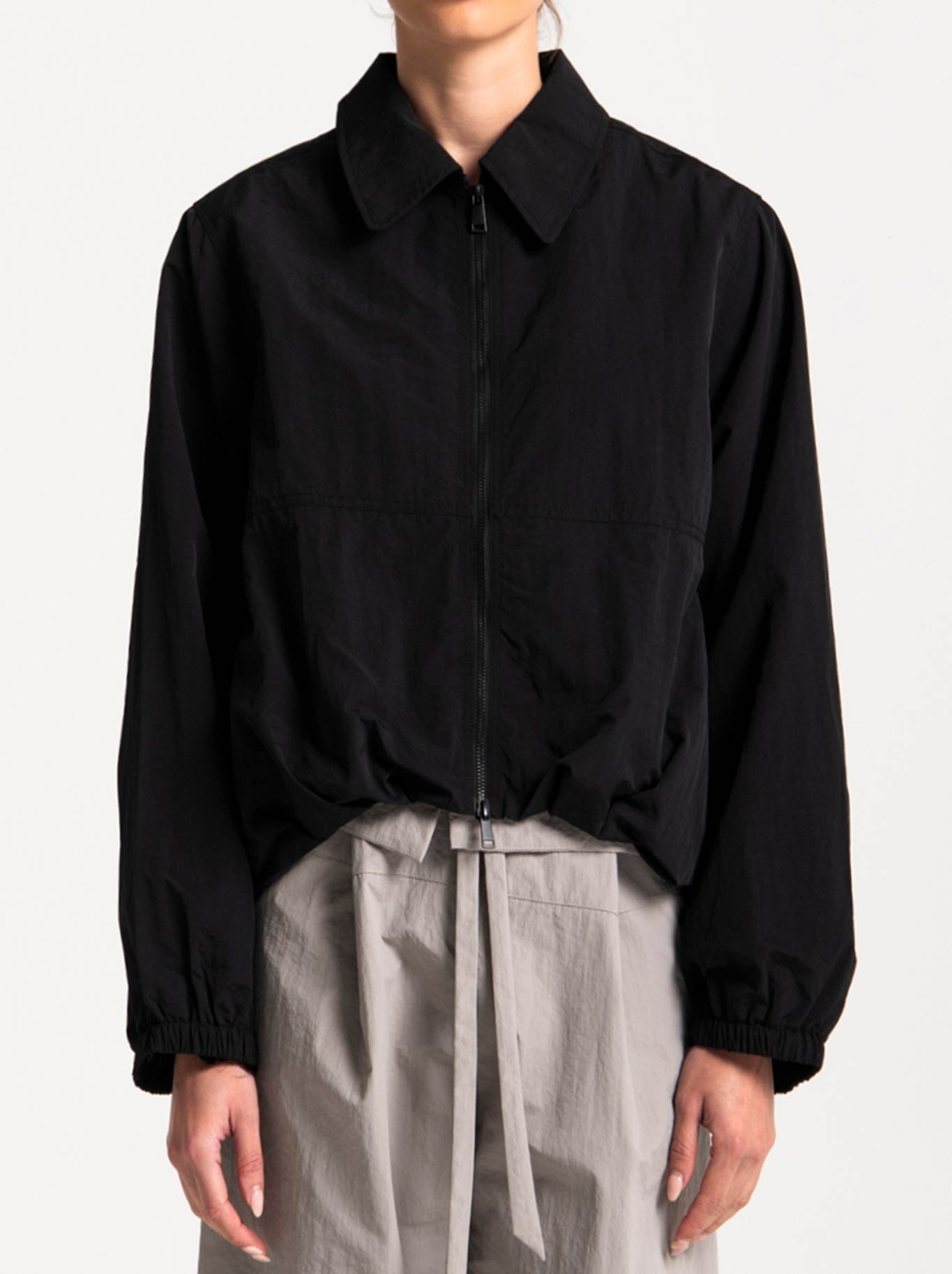 Image of Coats & Jackets. Product name - LOUNGE THE LABEL COMRIE JACKET in Black colour by brand - Lounge
