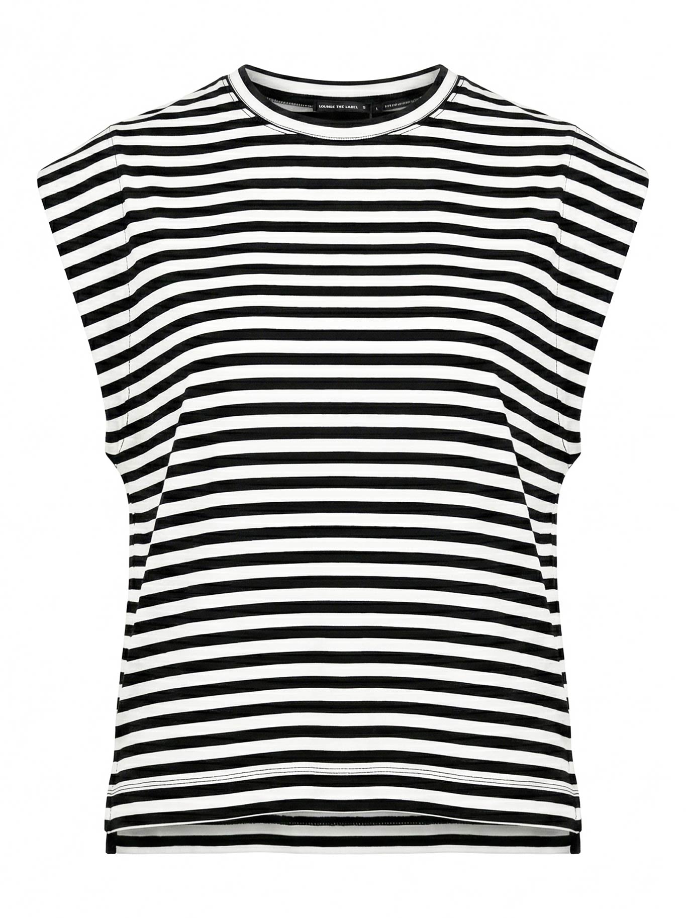 LOUNGE THE LABEL COMPORTA TOP (Black White)