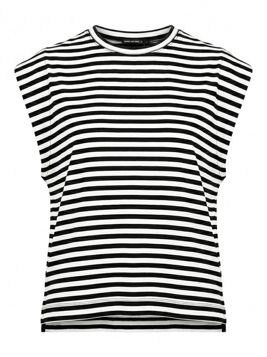 LOUNGE THE LABEL COMPORTA TOP (Black White)