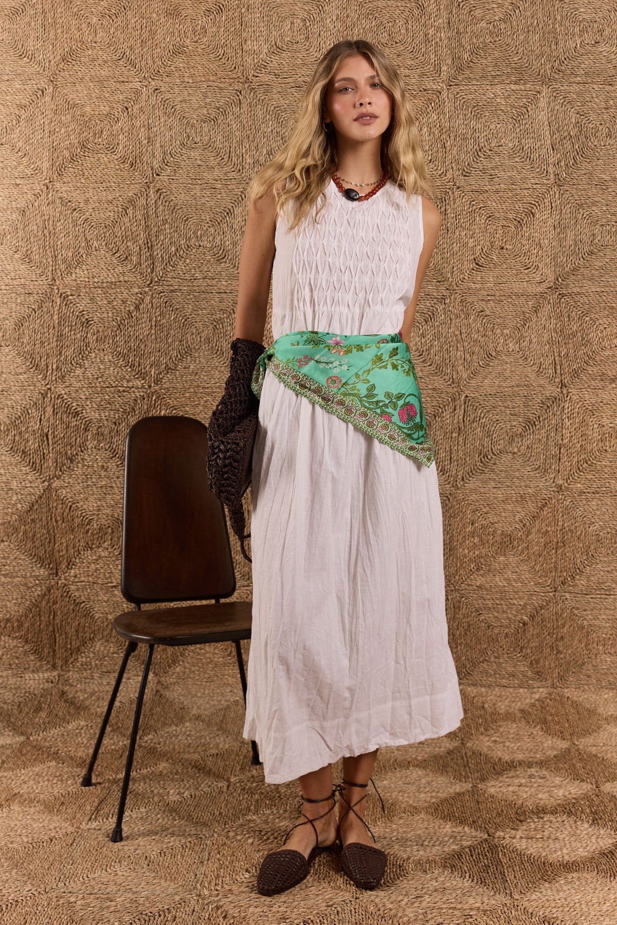 Image of Dresses. Product name - LulaLife Marilyn Maxi White in White colour by brand - Lulalife