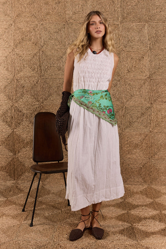 Image of Dresses. Product name - LulaLife Marilyn Maxi White in White colour by brand - Lulalife