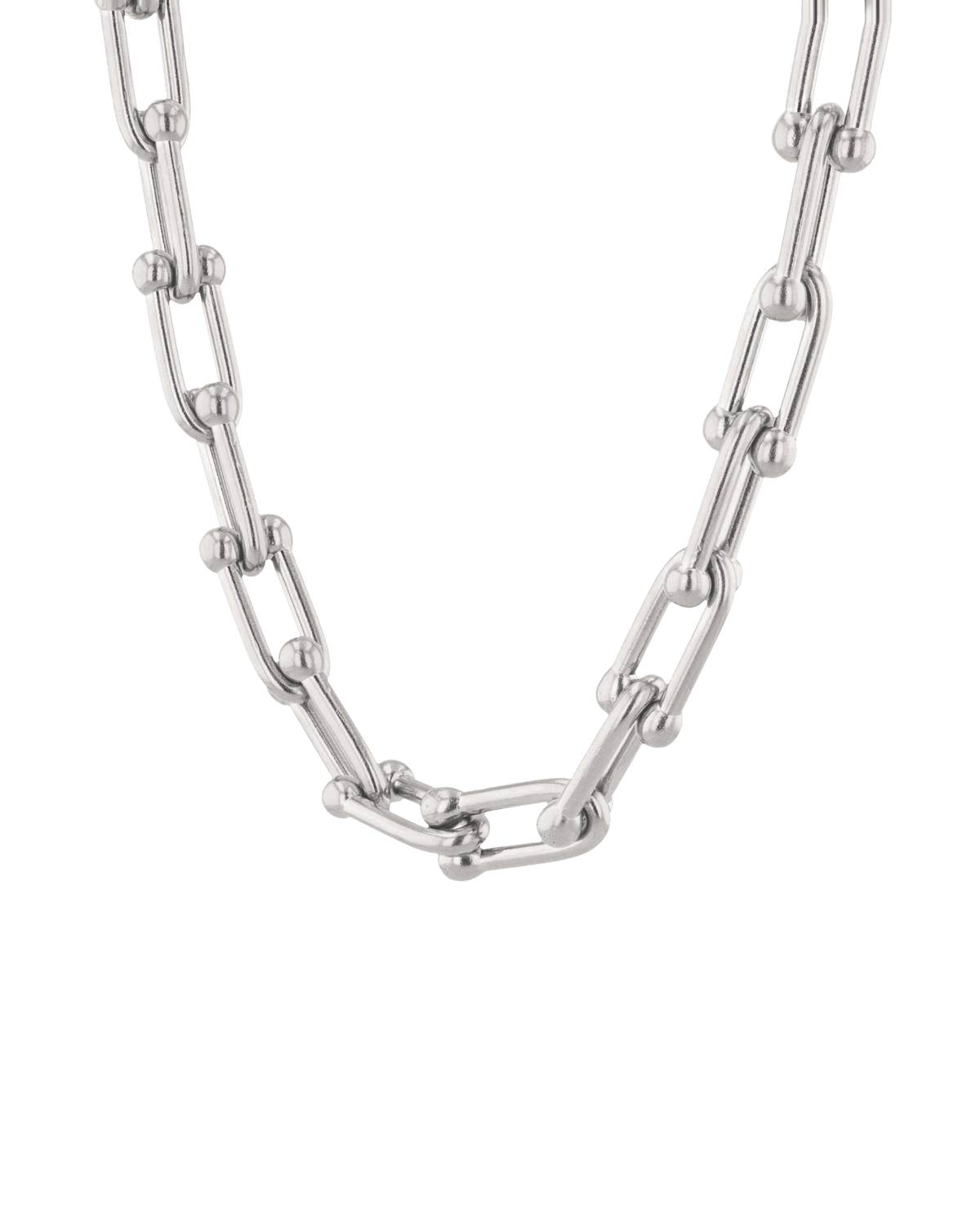 LAVANA Luxe Link Silver Chain Necklace