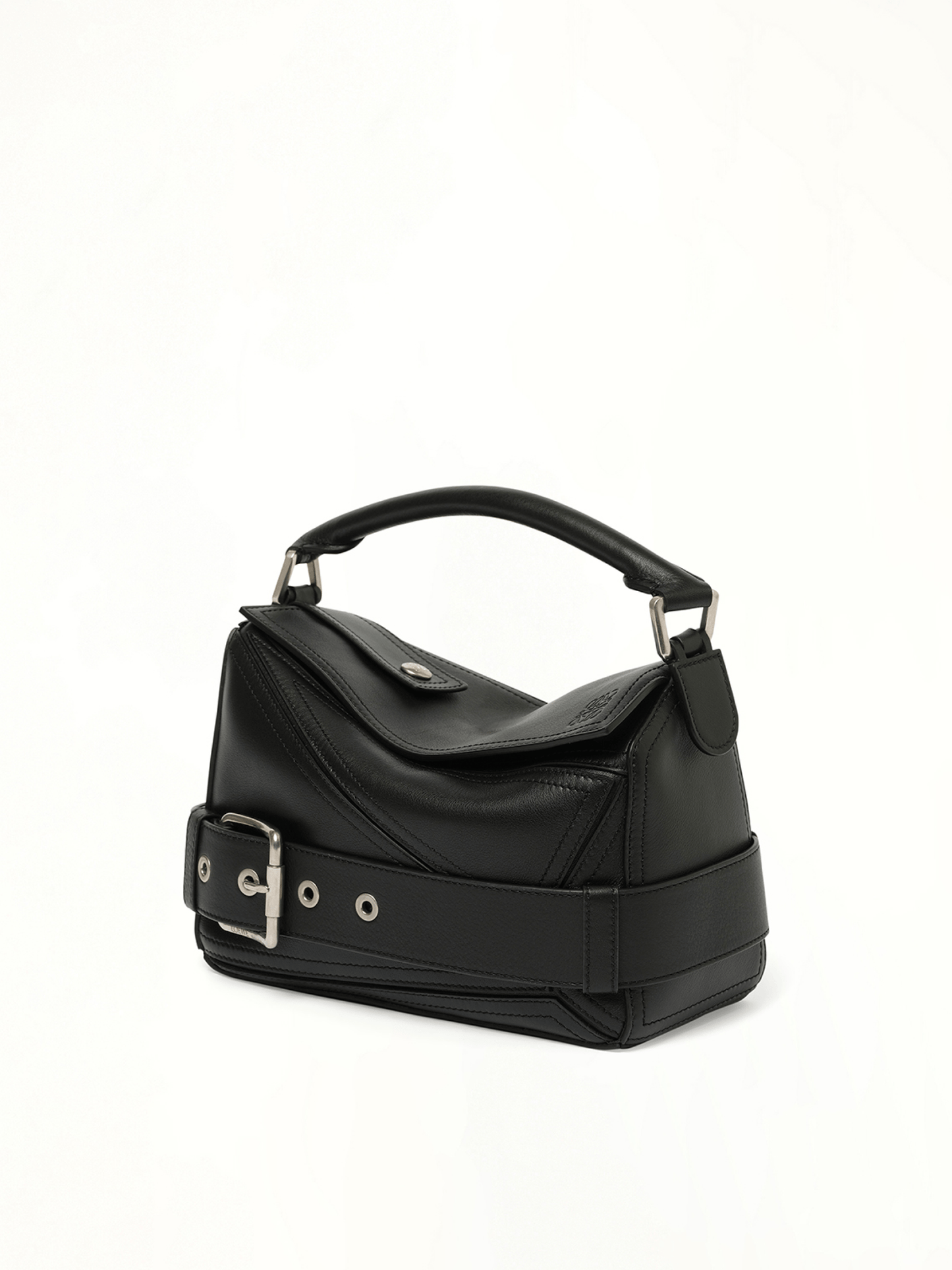 Image of Bags. Product name - Puzzle Small Biker in Black colour by brand - LOEWE