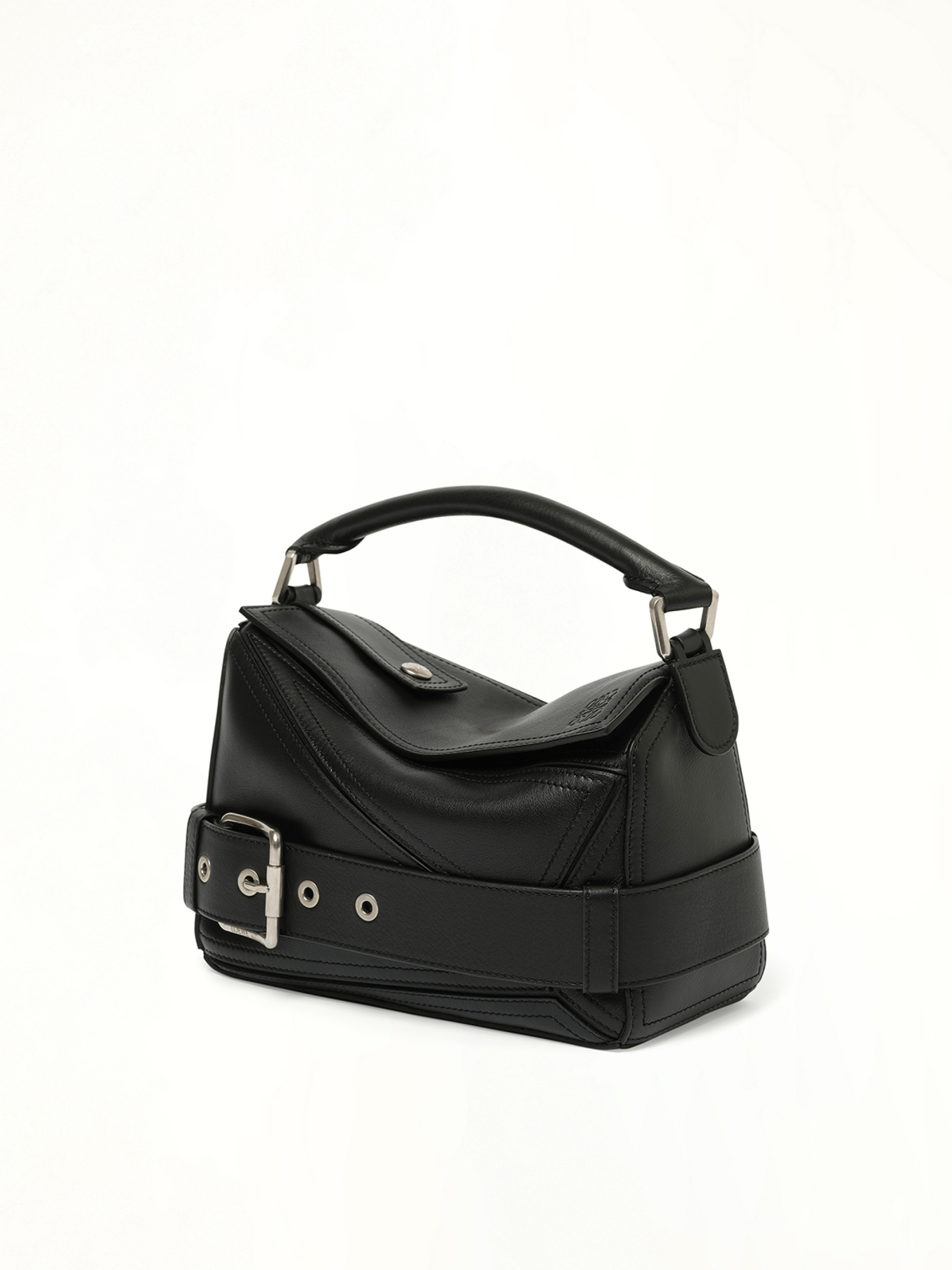 Image of Bags. Product name - Puzzle Small Biker in Black colour by brand - LOEWE