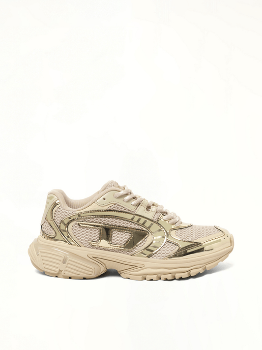 Image of Sneakers. Productname: DIESEL S-PRO-V-DENSE Low Sneaker in Beige colour by brand - DIESEL