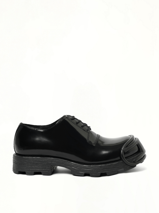 Image of Sneakers. Productname: DIESEL D-HAMMER Derby in Black colour by brand - DIESEL