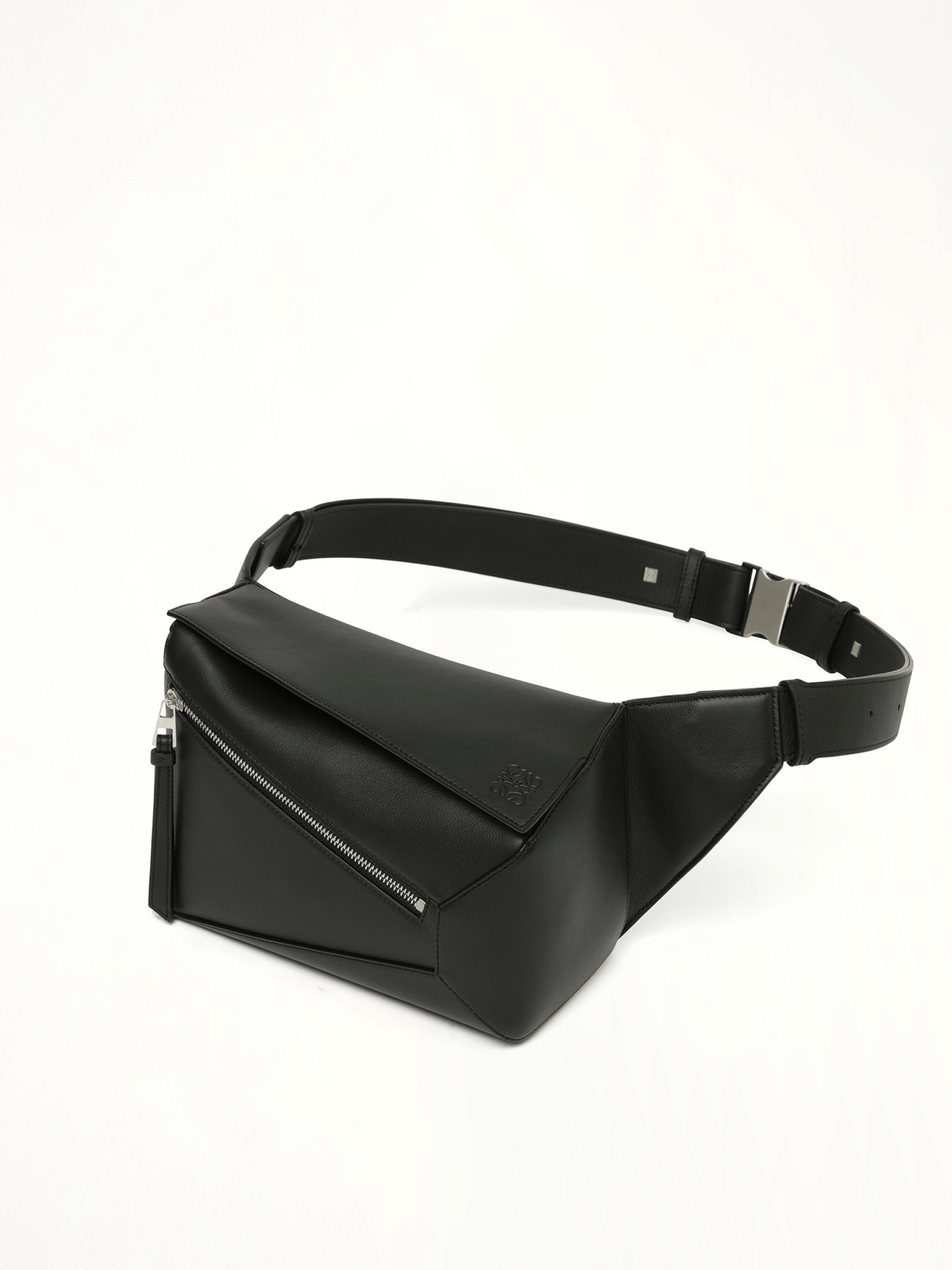 LOEWE Puzzle Edge Small Bumbag (Black)