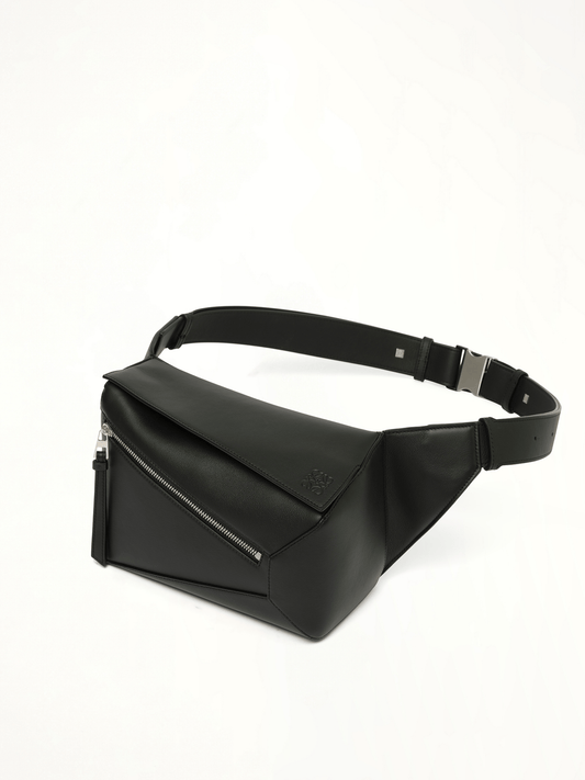 LOEWE Puzzle Edge Small Bumbag (Black)