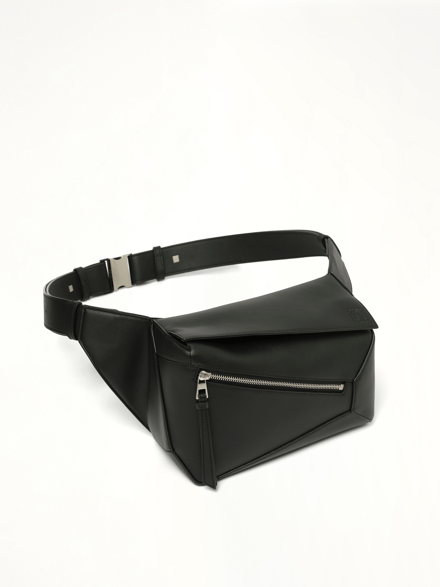 LOEWE Puzzle Edge Small Bumbag (Black)