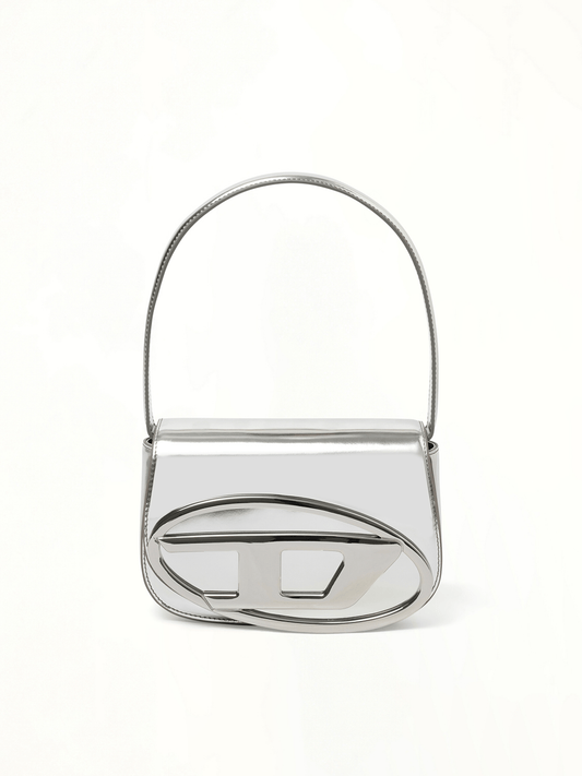 Image of Bags. Productname: DIESEL 1DR Shoulder Bag in Silver colour by brand - DIESEL