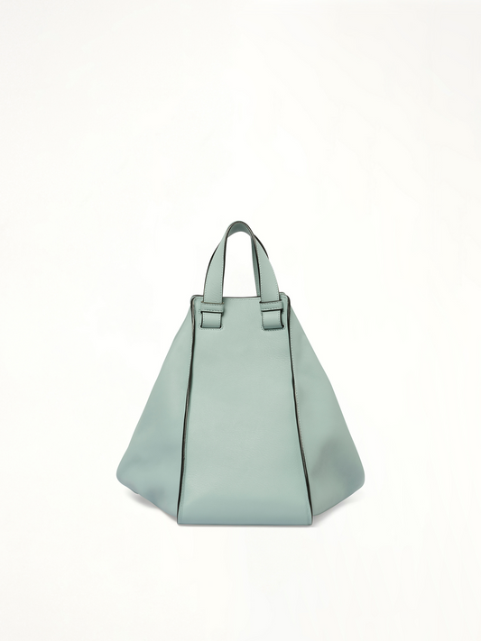 Image of Bags. Productname: LOEWE Medium Hammock Bag in Classic Calfskin in Aqua colour by brand - LOEWE