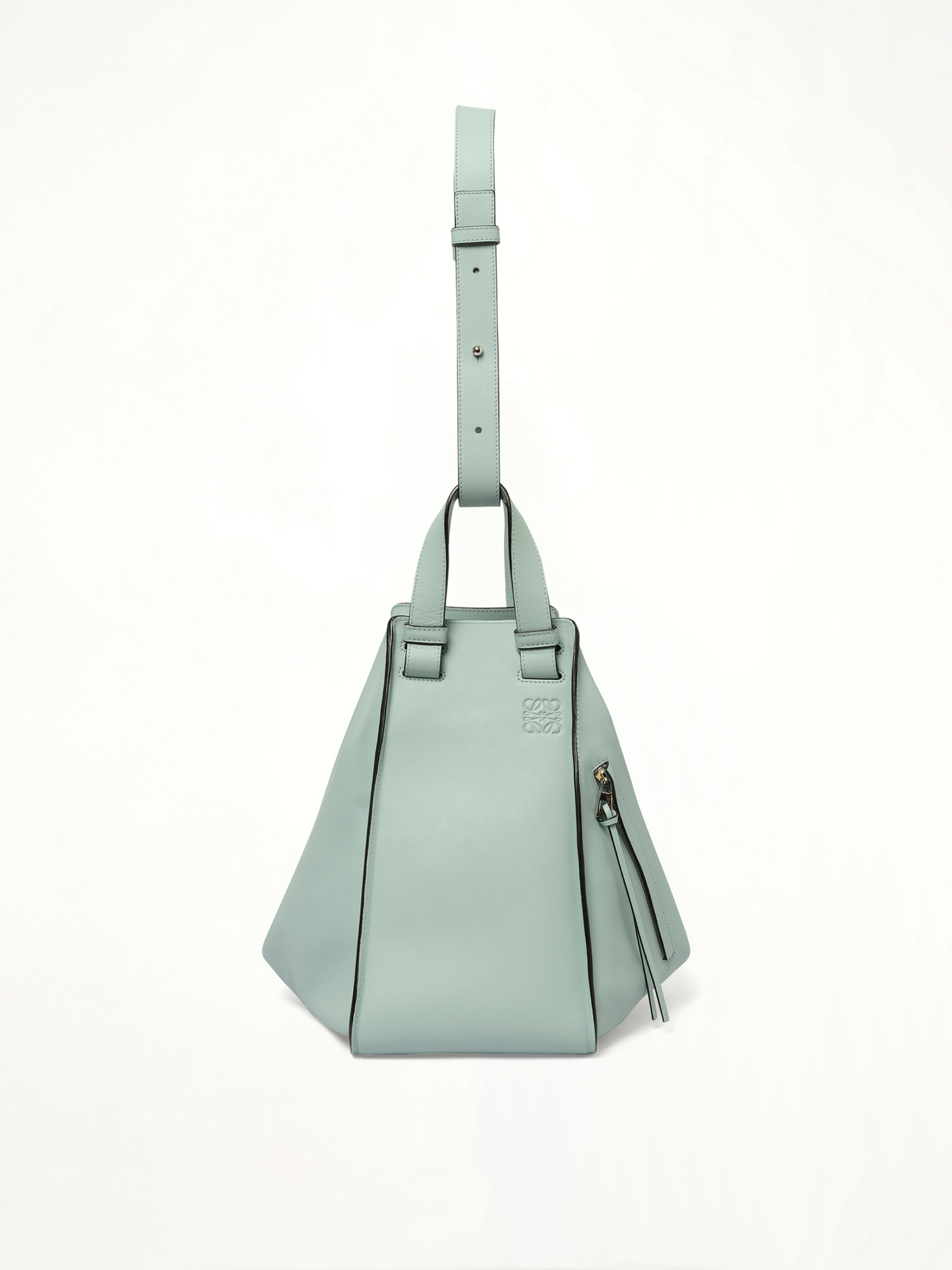 LOEWE Medium Hammock Bag (Blue)