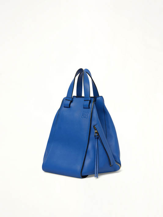 LOEWE Medium Hammock Bag (Classic Calfskin in Elc Blue)