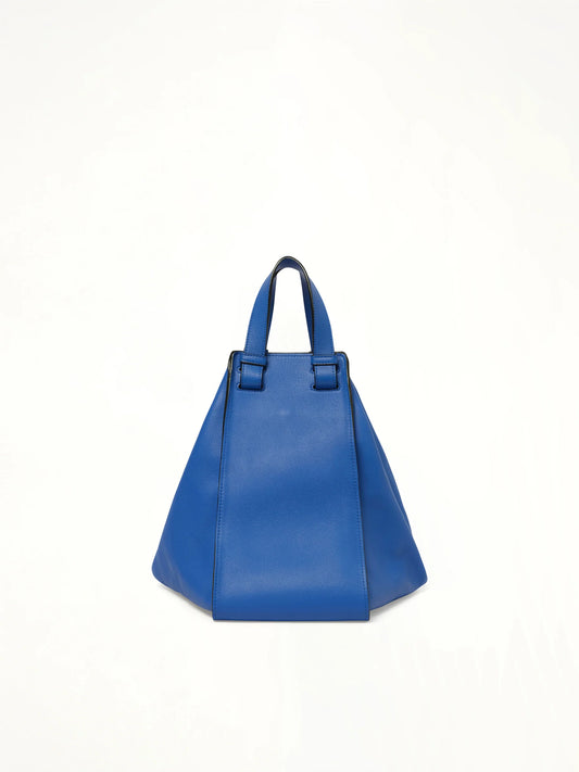 Image of Bags. Product name - Medium Hammock Bag in Blue colour by brand - LOEWE