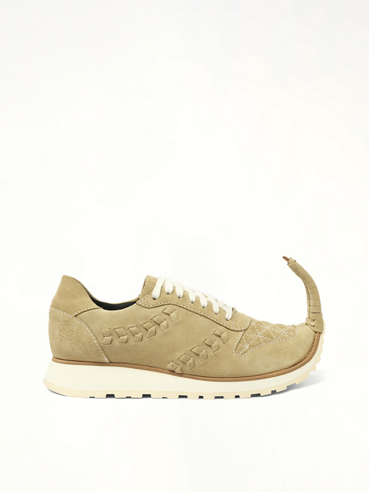 Image of Sneakers. Productname: LOEWE Dinosaur Sneaker Low in Gold colour by brand - LOEWE
