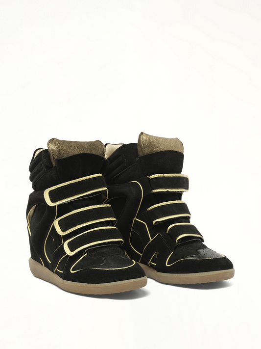 ISABEL MARANT Wila Sneaker (Black)
