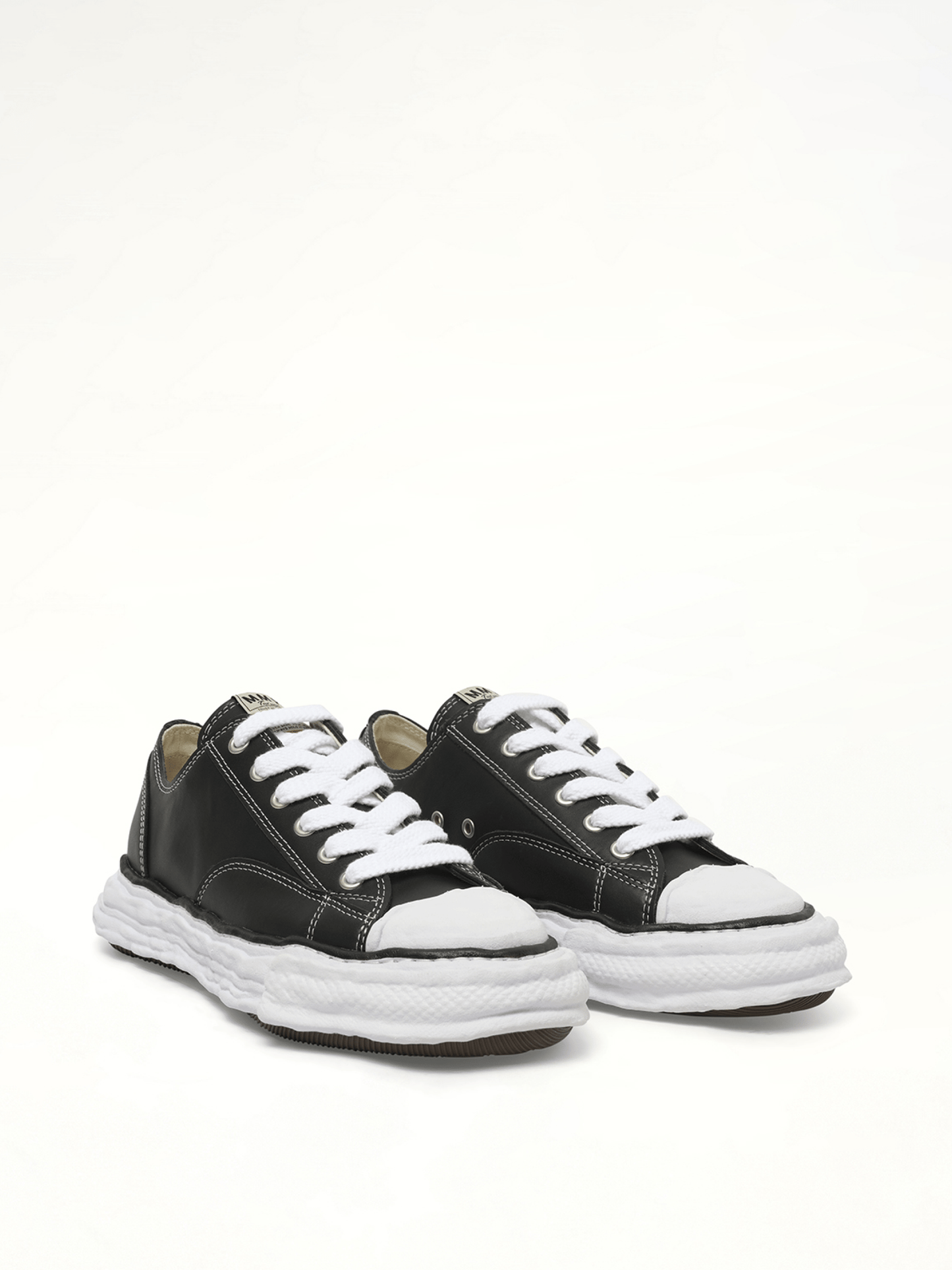 MAISON MIHARA YASUHIRO Peterson 23 OG Low Leather Sneaker (Black)