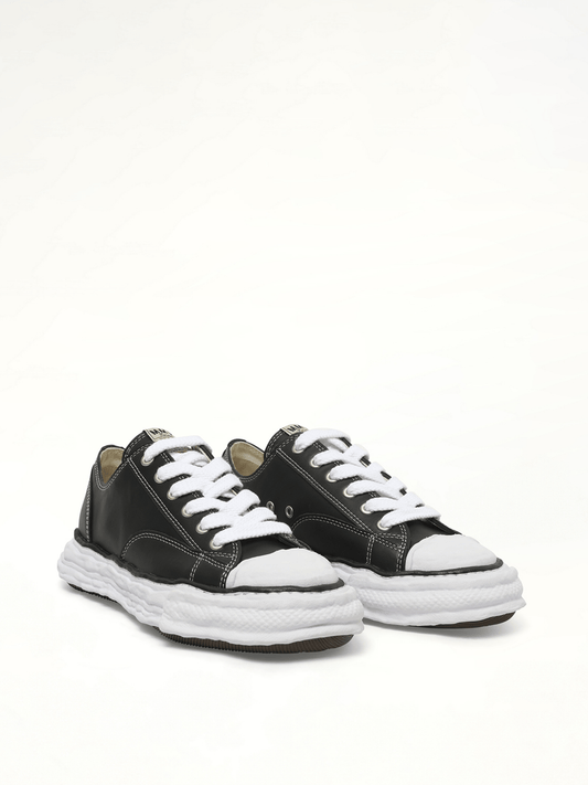 MAISON MIHARA YASUHIRO Peterson 23 OG Low Leather Sneaker (Black)