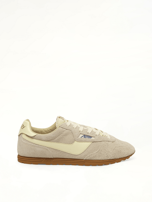 Image of Sneakers. Productname: AUTRY Windspin Low Sneakers in BEIGE colour by brand - AUTRY