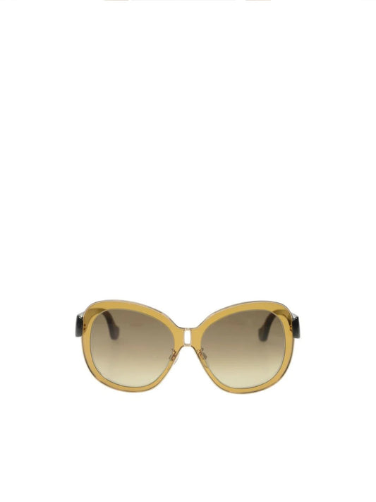 Image of Sunglasses. Productname: BALENCIAGA BA3 Sunglasses in Yellow colour by brand - BALENCIAGA