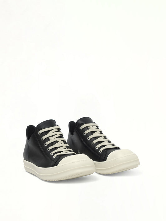 RICK OWENS Low Sneaks (Black)