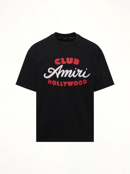 AMIRI Club Amiri Overzied Tee (Black)