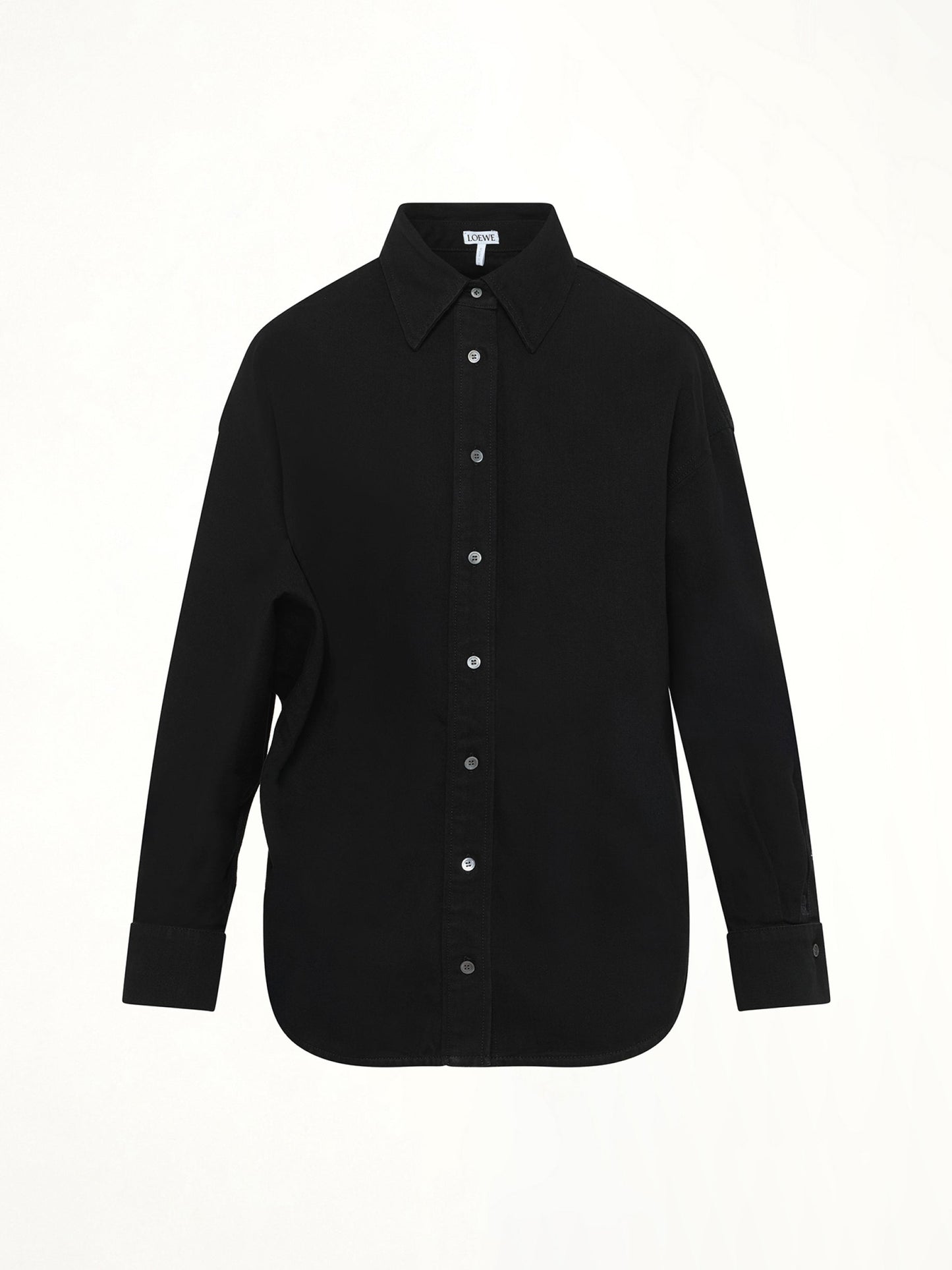 LOEWE Wrap Shirt (Black)