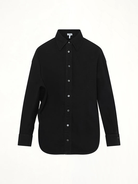 LOEWE Wrap Shirt (Black)