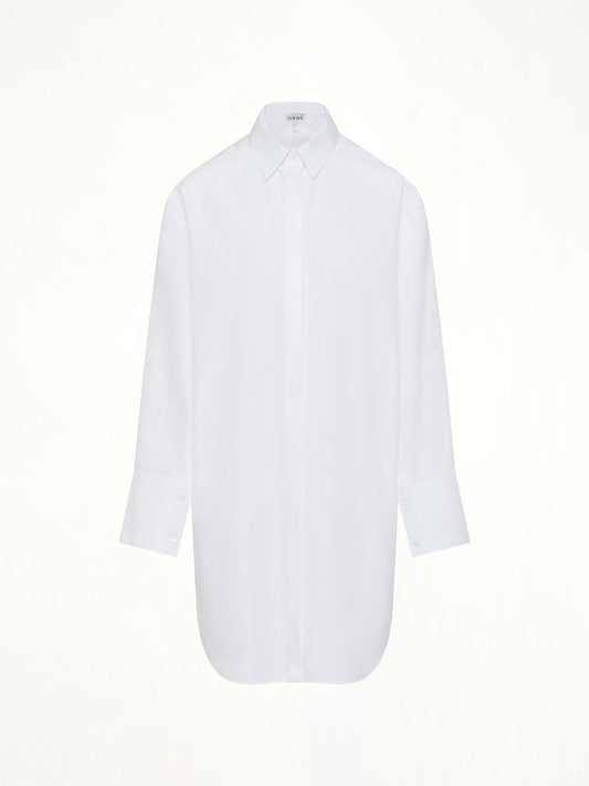 LOEWE Shirt Dress (White)