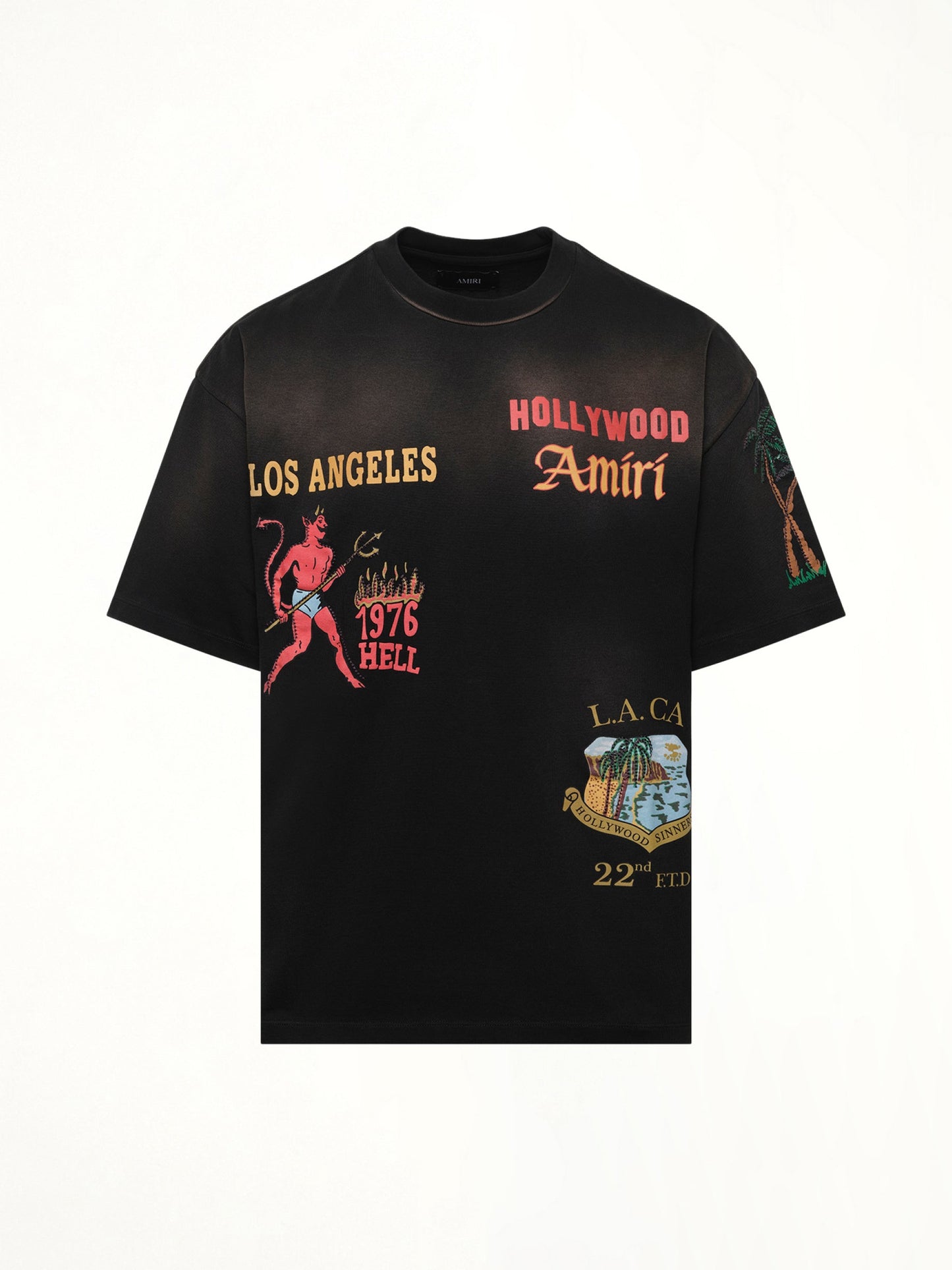 AMIRI Sinners Oversized T-Shirt (Black)