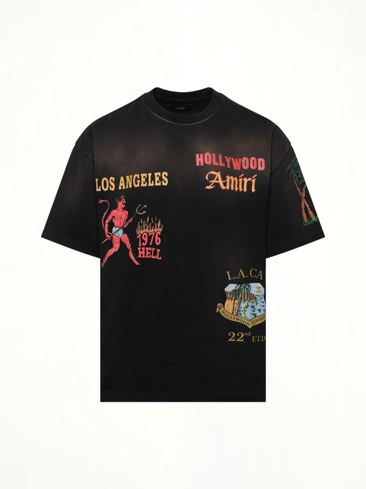 AMIRI Sinners Oversized T-Shirt (Black)